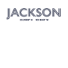 Coordonnées ville - Jackson