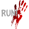 run halloween spruch geschenk idee