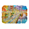 Copenhague Danemark Aquarelle Sketch Illustration