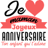 Joyeux anniversaire maman