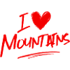 I love mountains