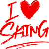 I love skiing