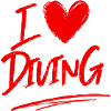 I love diving