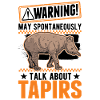 Warning Tapir Lowland Tapir