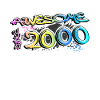 Awesome since 2000 Graffiti Motiv