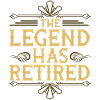 The legend has retired