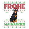 Frohe Weihnachten Rottweiler