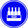Beer bottle crate