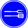 Grill tongs Grill Symbol