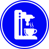 Coffee machine symbol