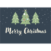 Merry Christmas tree Design