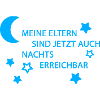 Eltern erreichbar hellblau
