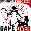 Junggesellenabschied Game Over Peitsche Married