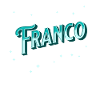 Franco name personalized