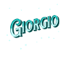 Nom Giorgio personnalisé