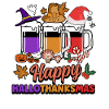 Hallothanksmas Bière Halloween Noël