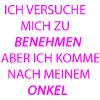 benehmen onkel pink