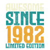 Awesome Since 1982 limited edition.