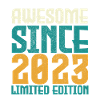 Awesome Since 2023 limited edition.