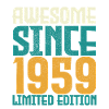Awesome Since 1959 limited edition.