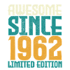 awesome since 1962 Limited Edition.