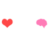 Heart > brain