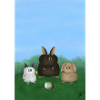 The easter bunnies