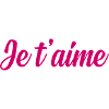 Je t'aime