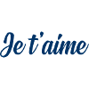 Je t'aime