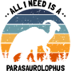 Dinosaur Motif for Paleontologists