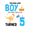 Parasaurolophus Boys Design Birthday Party