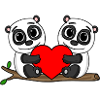 Panda's Heart Panda