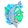 Dolphin Mermaid Girl Daughter Gift