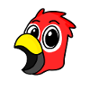 Parrot Head Bird