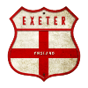 Armoiries d'Exeter, Angleterre