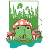 Fishing frog