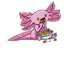 Snacksalotl Axolotl Salamander Snaxolotl