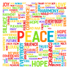 Peace Word Cloud – Hope & Harmony