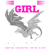 Girl Dragon Lovers Medieval