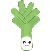Kawaii Leeks Kawaii Fruits Kawaii Vegetables
