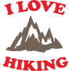 I love hiking - camping life