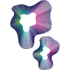 Abstract neon pattern