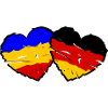 Romania German Hearts