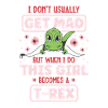 Funny Dinosaur Paleontology Tyrannosaurus