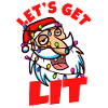 Lets get lit christmas