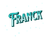 Franck name personalized