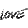 Lettering LOVE Love Statement Sketch