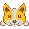Cute little dog design