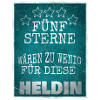 Fünf Sterne für Heldin