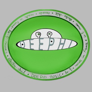 2 sides with DeePhi Space Ship and Name in White